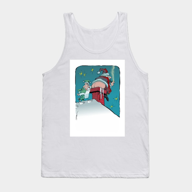 Merry Christmas! Tank Top by Steerhead